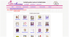 Desktop Screenshot of invitatii-pentru-nunta.ro